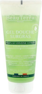BEAUTERRA gel douche surgras ver cit tb 200 ml