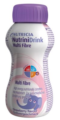 NUTRINI DRINK multi fibre fraise 200 ml