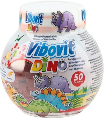 VIBOVIT Dino gommes aux fruits bte 50 pce