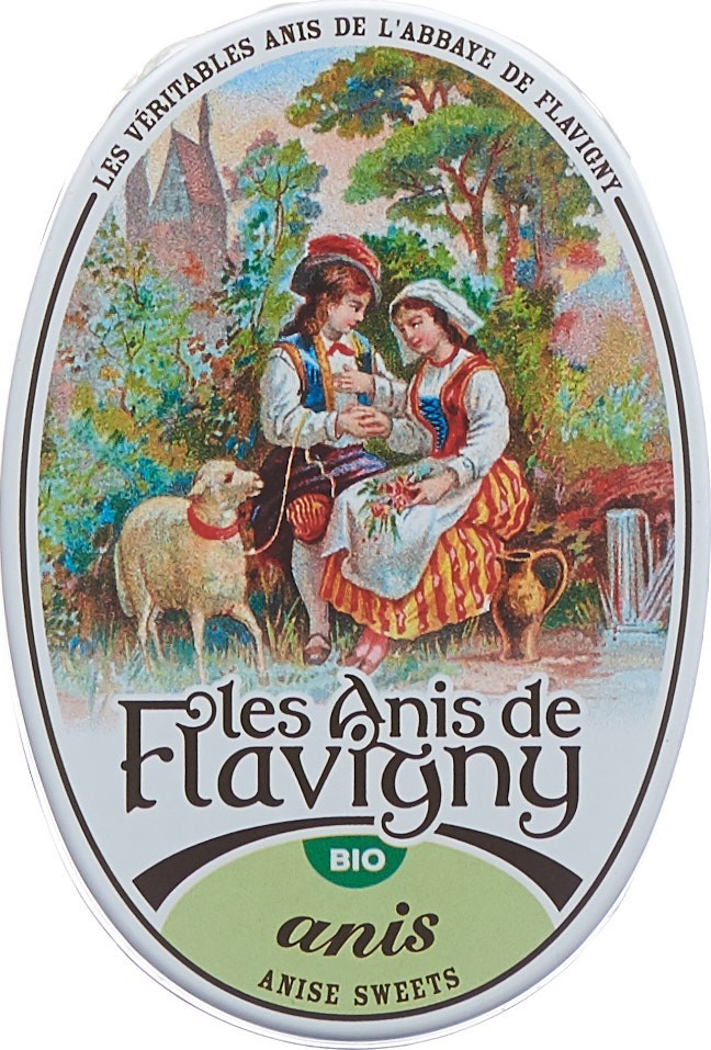 LES ANIS DE FLAVIGNY Bonbons anis bio box 50 g