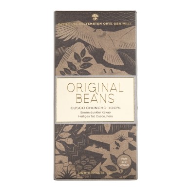 ORIGINAL BEANS Cusco Chuncho chocol noir bio 70 g