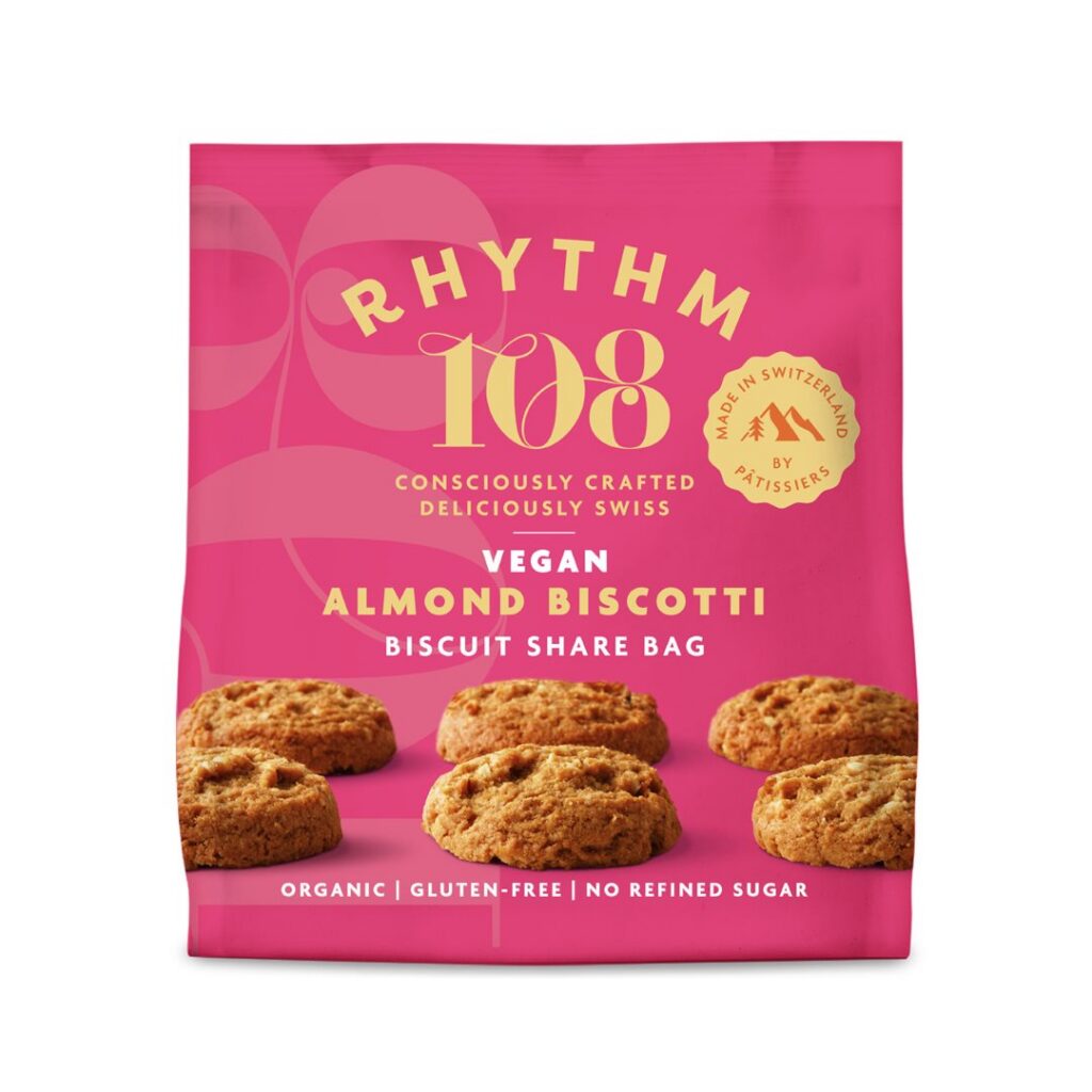 RHYTHM108 biscotti almond sach 135 g