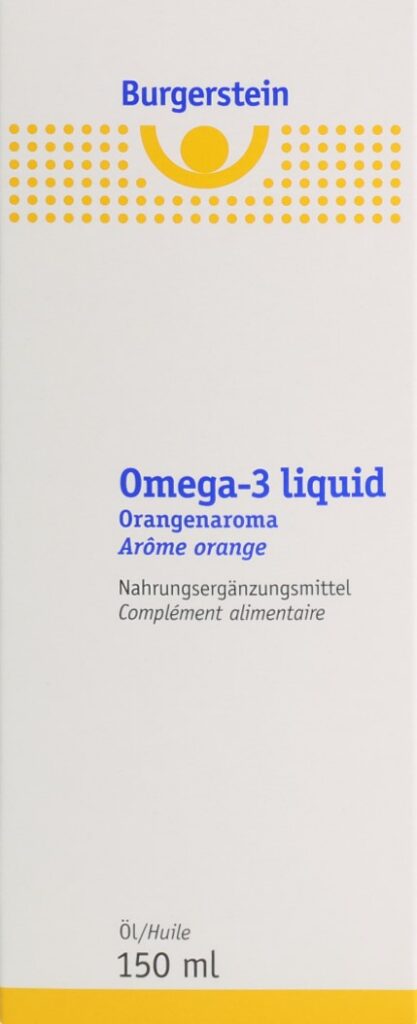 BURGERSTEIN Omega-3 liquid fl 150 ml