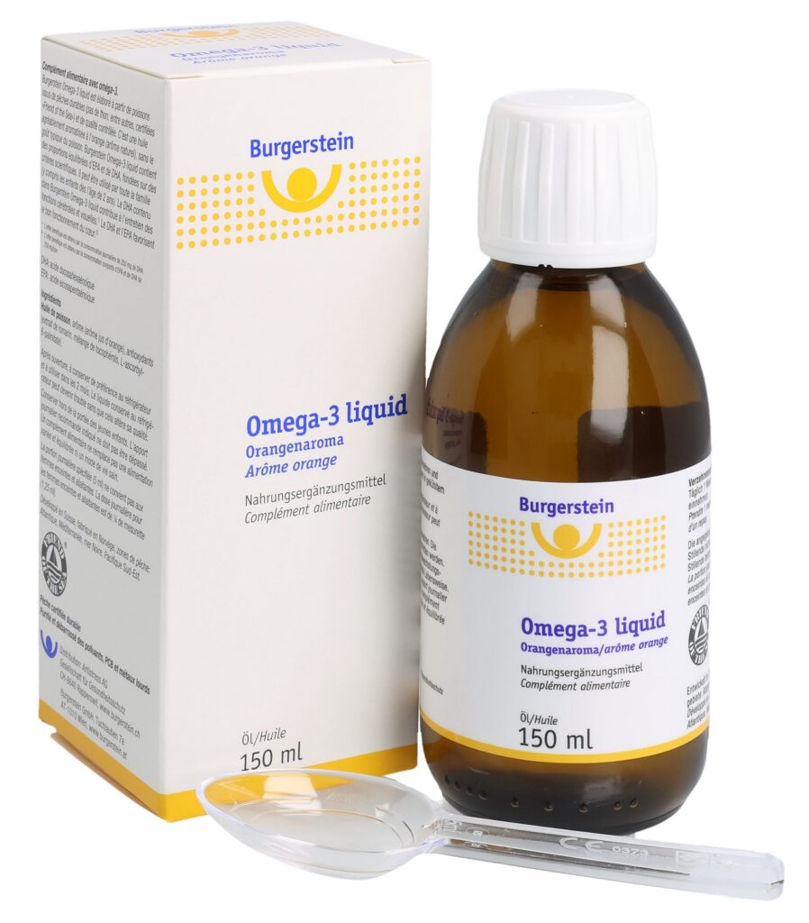 BURGERSTEIN Omega-3 liquid fl 150 ml