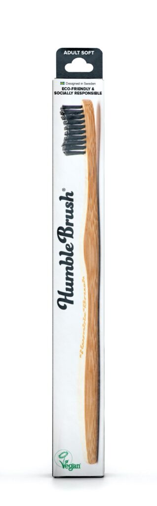 HUMBLE BRUSH Brosse à dents adulte noir