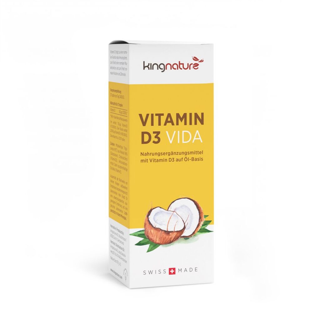 KINGNATURE Vitamin D3 Vida fl pip 30 ml