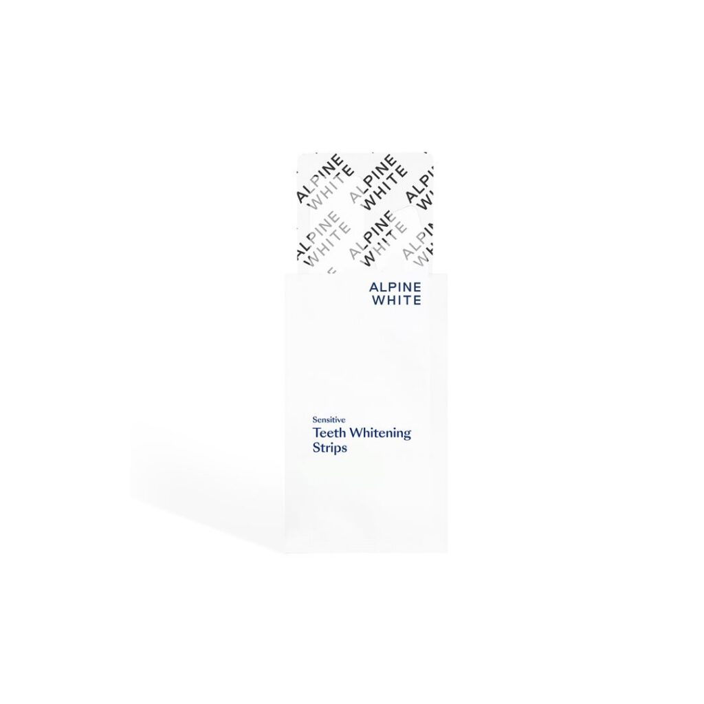 ALPINE WHITE Whitening Strips Sensitive p 7 utilis