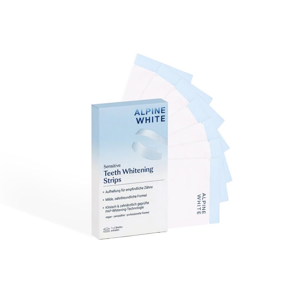 ALPINE WHITE Whitening Strips Sensitive p 7 utilis