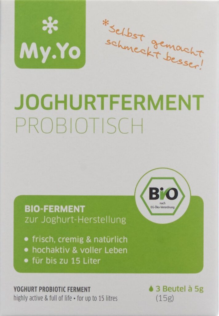 MY.YO Ferment de yaourt probiotique 3 x 5 g