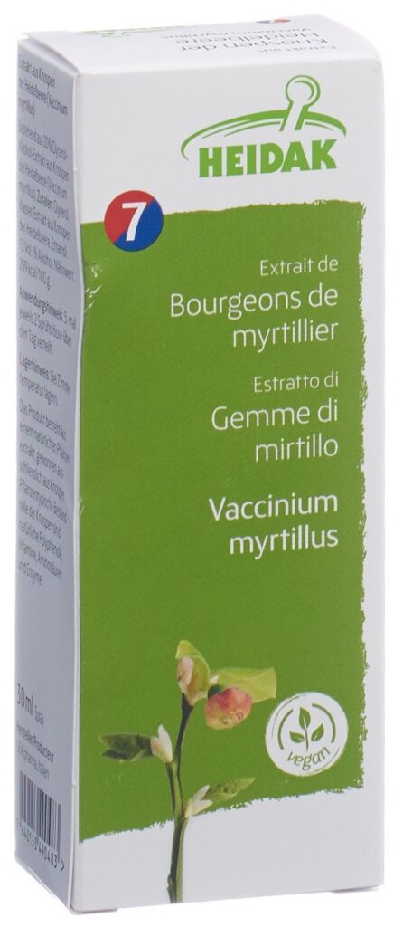 HEIDAK bourgeon vaccinium myrtill mac glyc 30 ml