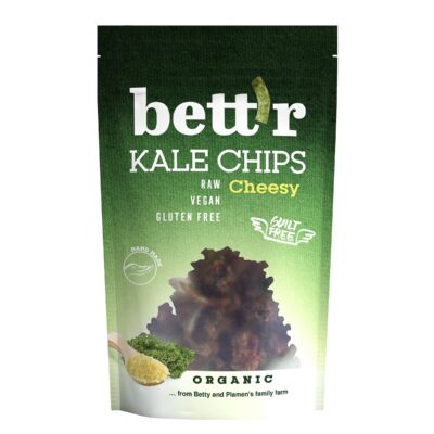 BETT'R kale chips cheesy sach 30 g
