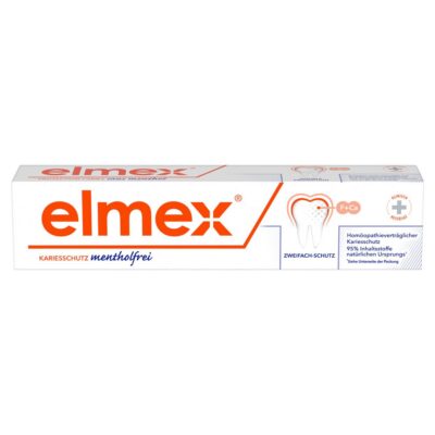 ELMEX PROTECT CARIES dentifrice sans menthol 75 ml