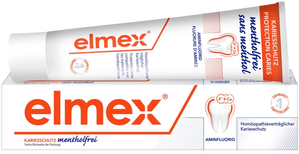 ELMEX PROTECT CARIES dentifrice sans menthol 75 ml