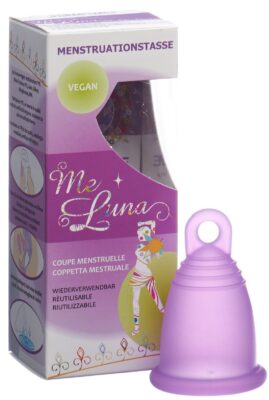 ME LUNA Coupe menstruelle Classic M anneau violet