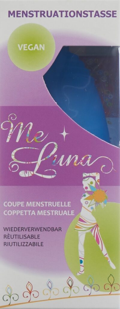 ME LUNA Coupe menstruelle Classic L anneau bleu