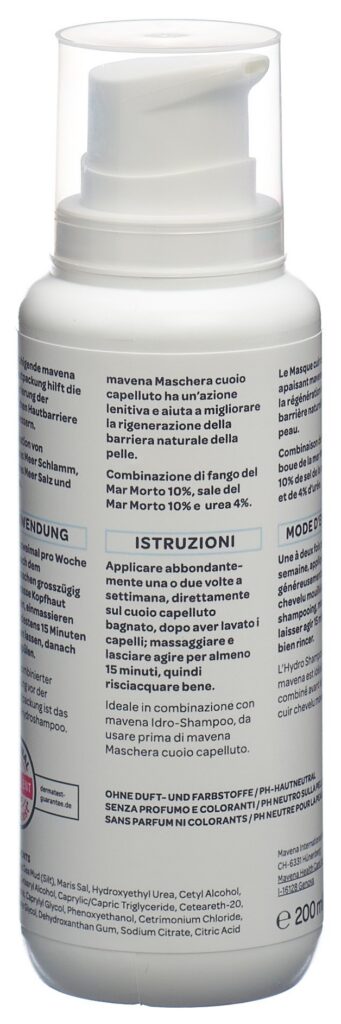 MAVENA Masque Cuir Chevelu dist 200 ml
