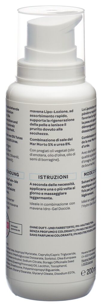 MAVENA Lipolotion dist 200 ml