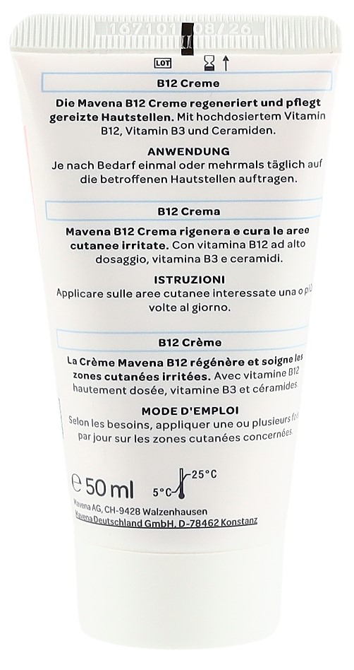 MAVENA B12 Crème tb 50 ml