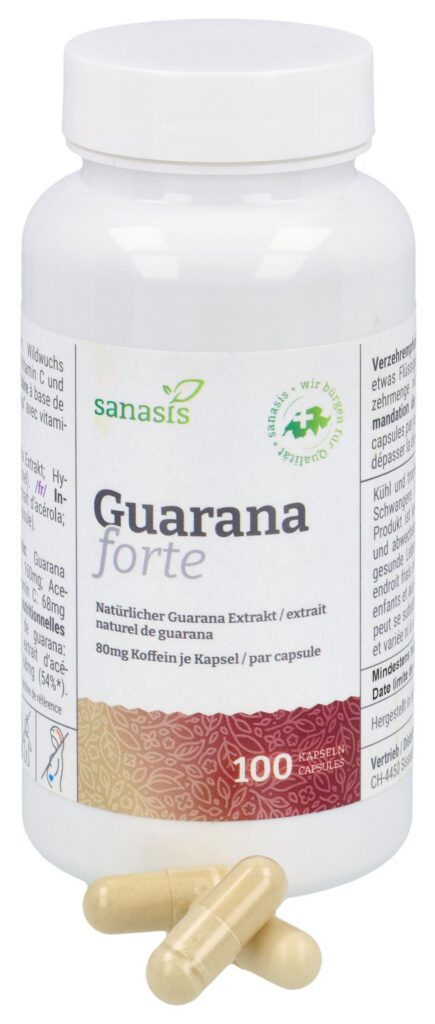 SANASIS guarana forte caps bte 100 pce