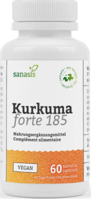 SANASIS kurkuma forte caps bte 60 pce