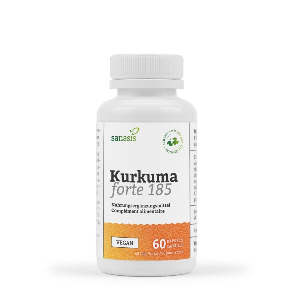 SANASIS kurkuma forte caps bte 60 pce
