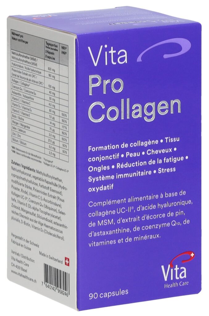 VITA PRO COLLAGEN caps verre 90 pce