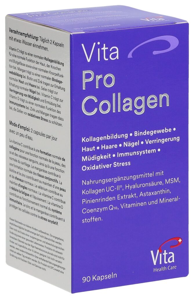 VITA PRO COLLAGEN caps verre 90 pce