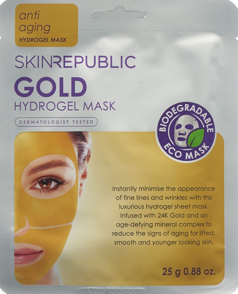 SKIN REPUBLIC Gold Hydrogel Face Mask 25 g