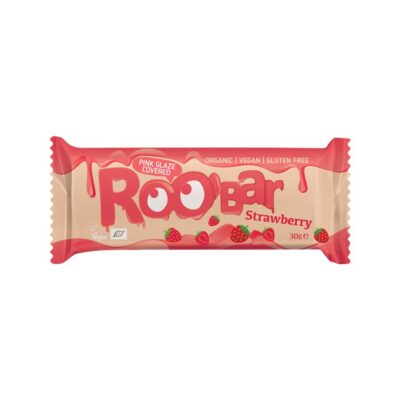 ROOBAR barre crue Strawberries 4ever 30 g