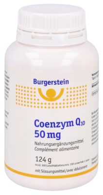 BURGERSTEIN Coenzyme Q10 cpr sucer 50 mg 100 pce