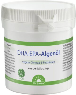 DR. JACOB'S DHA-EPA huile d'algues caps bte 60 pce