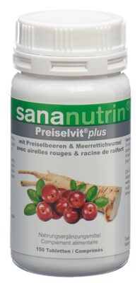SANANUTRIN Preiselvit plus cpr bte 150 pce