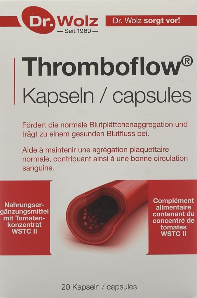 THROMBOFLOW Dr. Wolz caps 20 pce