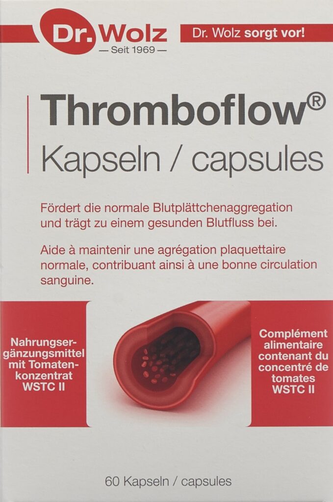 THROMBOFLOW Dr. Wolz caps 60 pce
