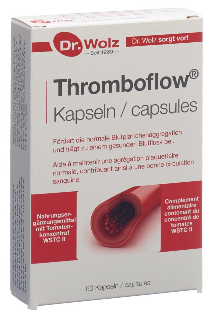 THROMBOFLOW Dr. Wolz caps 60 pce