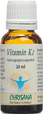 CHRISANA Vitamine K2 gouttes fl gtt 20 ml