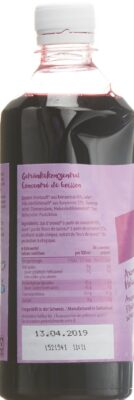 SO&SO Aronia-fleur de sureau conc bio fl 5 dl