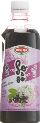 SO&SO Aronia-fleur de sureau conc bio fl 5 dl