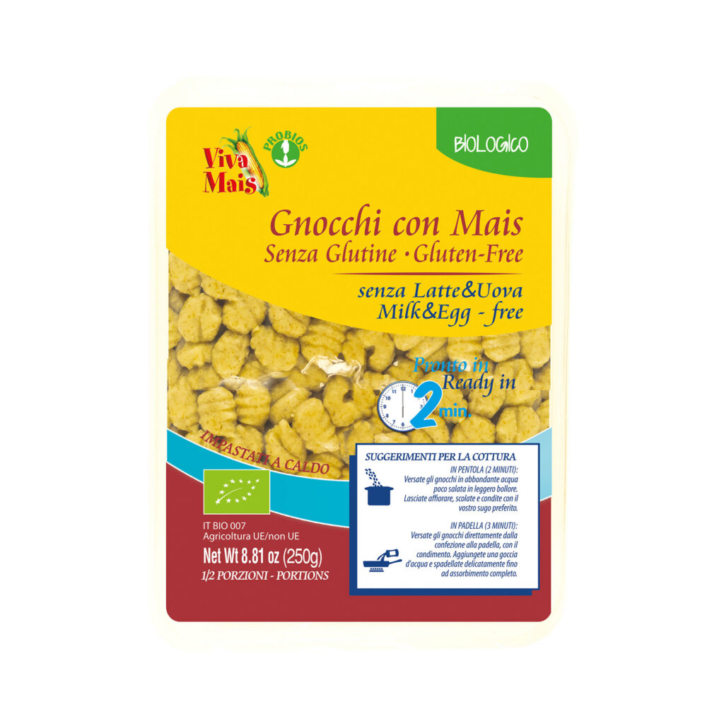 PROBIOS gnocchi de maïs bio sach 250 g