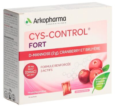 CYS-CONTROL fort d-mannose cranber bruyère 14 pce