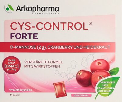 CYS-CONTROL fort d-mannose cranber bruyère 14 pce