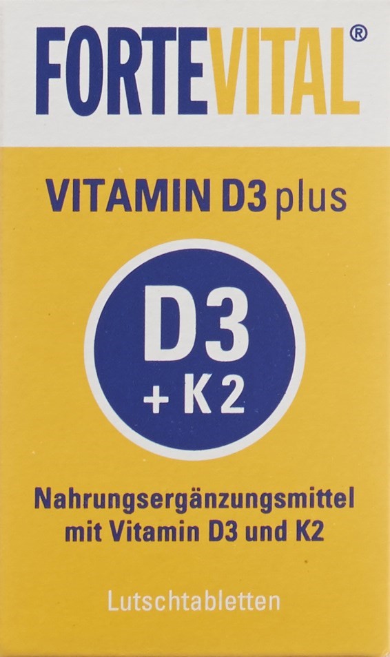 FORTEVITAL Vitamine D3 plus cpr sucer bte 60 g