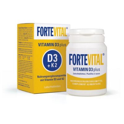 FORTEVITAL Vitamine D3 plus cpr sucer bte 60 g