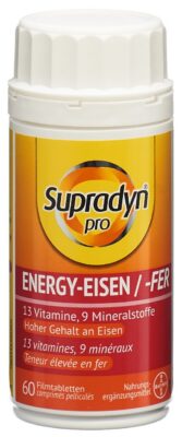 SUPRADYN PRO energy fer cpr pell 60 pce
