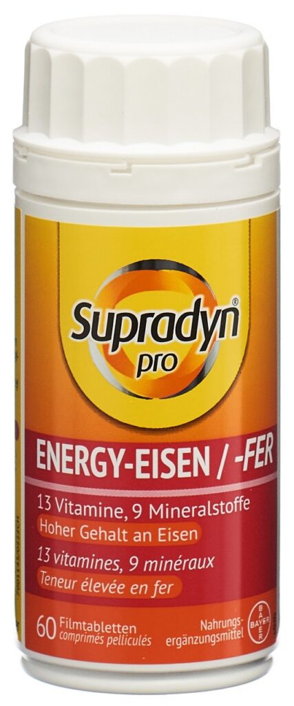 SUPRADYN PRO energy fer cpr pell 60 pce
