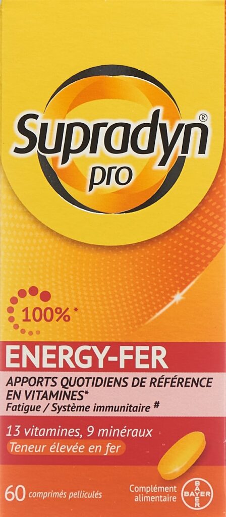 SUPRADYN PRO energy fer cpr pell 60 pce