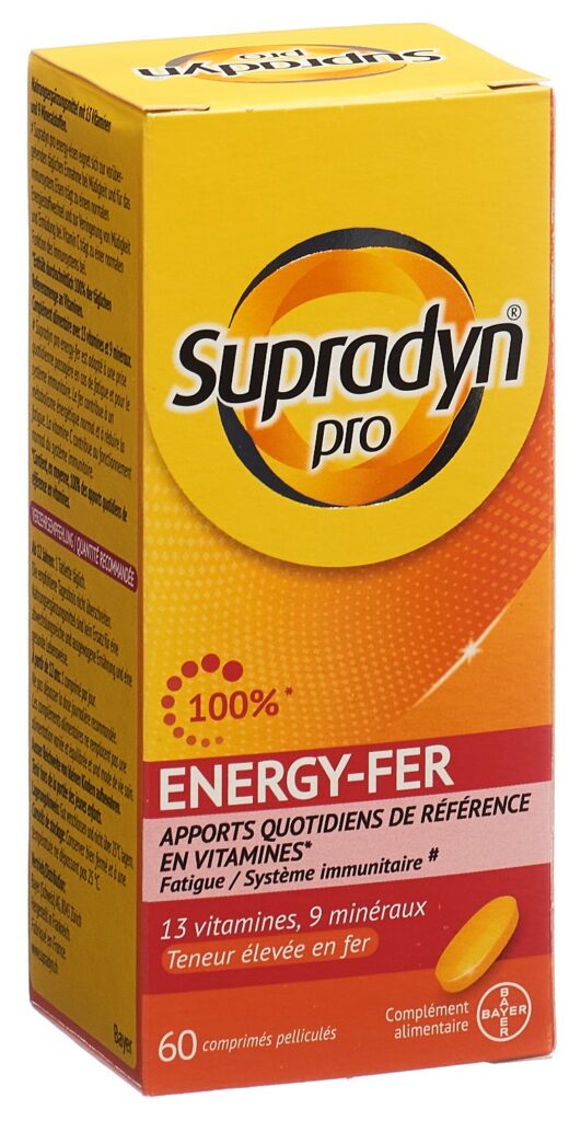 SUPRADYN PRO energy fer cpr pell 60 pce