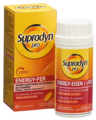 SUPRADYN PRO energy fer cpr pell 60 pce