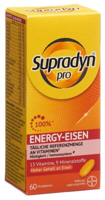 SUPRADYN PRO energy fer cpr pell 60 pce