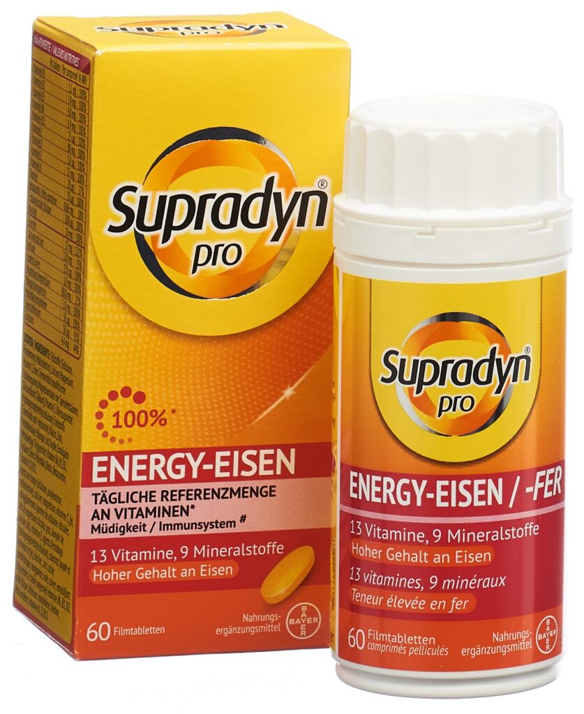 SUPRADYN PRO energy fer cpr pell 60 pce